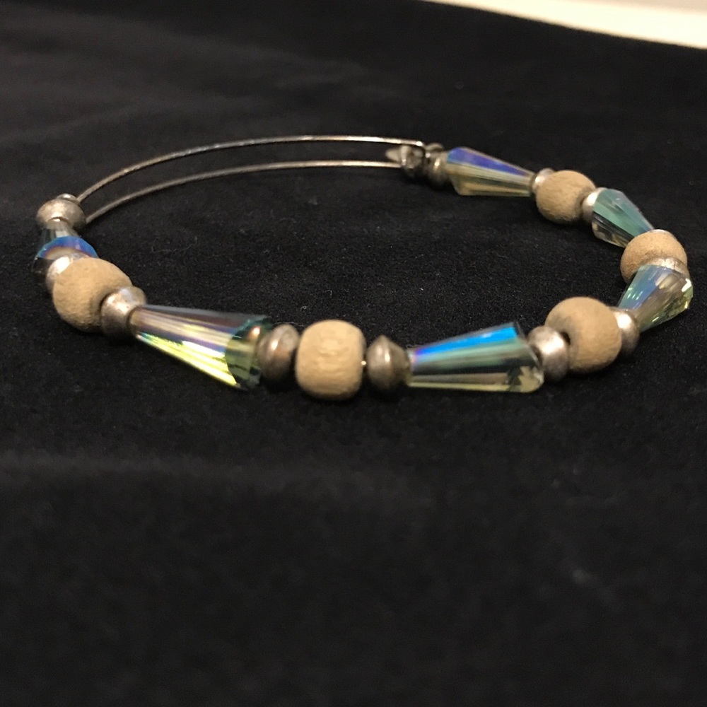 Beaded Alex and Ani bracelets